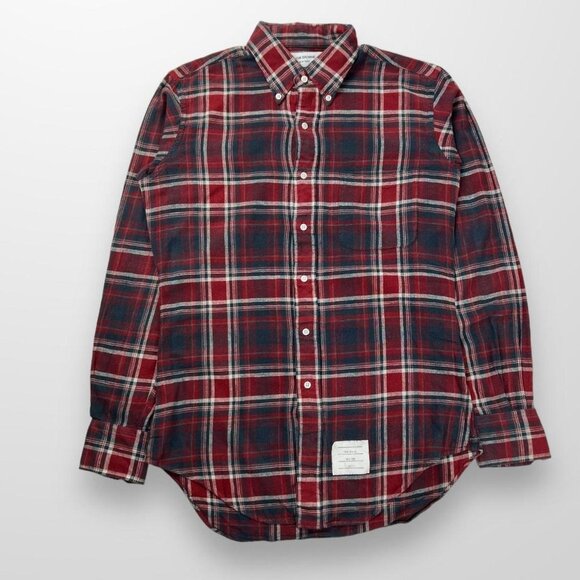 Thom Browne Other - Thom Browne Men's Red and Black Shirt